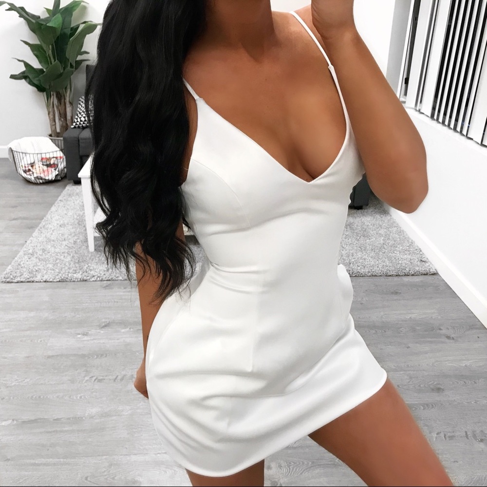 White Selena dress
